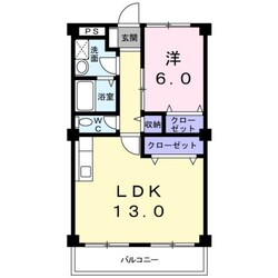 ハイムアルプスの物件間取画像